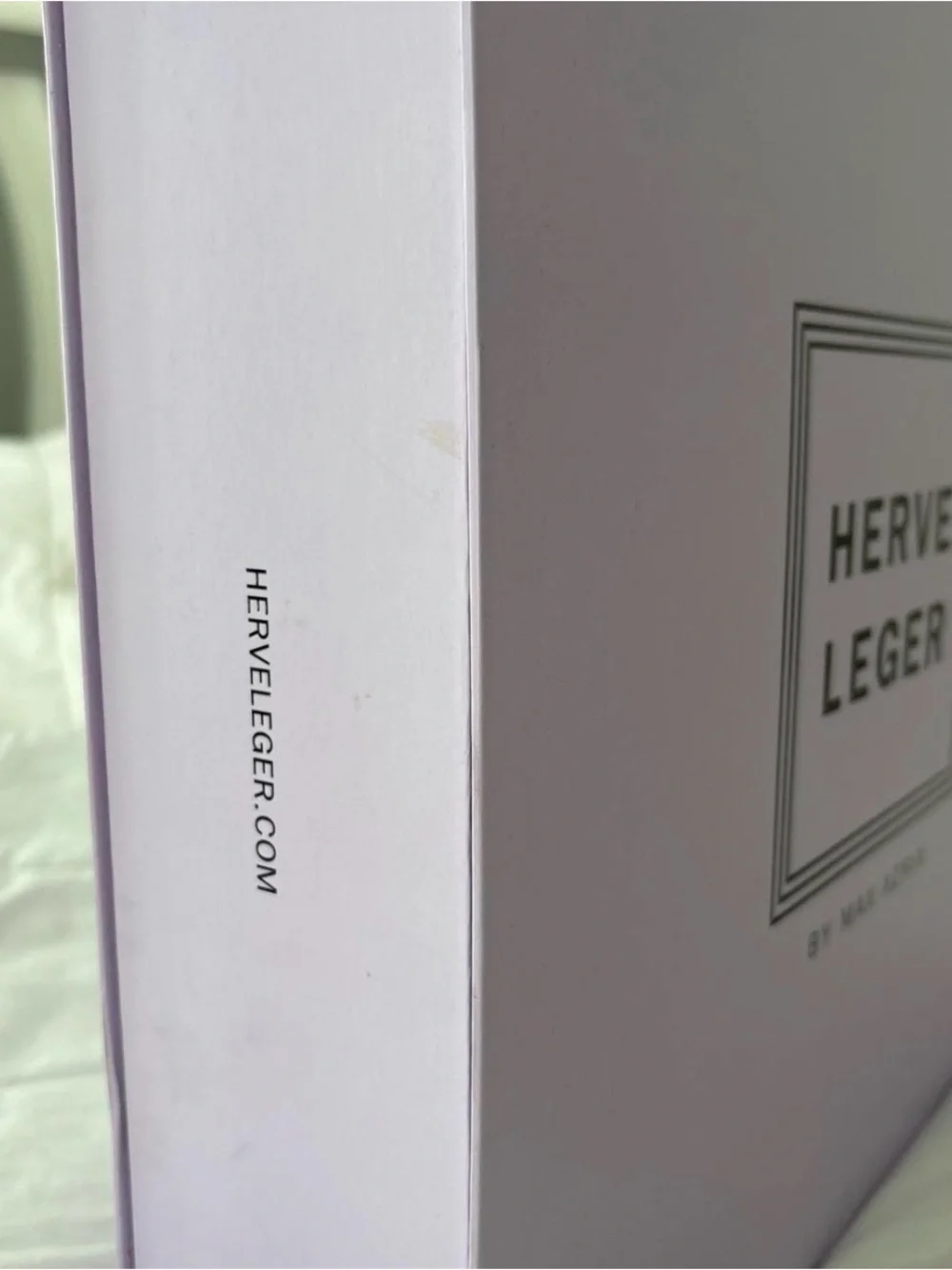 Herve Leger Lilac Logo Presentation Box
